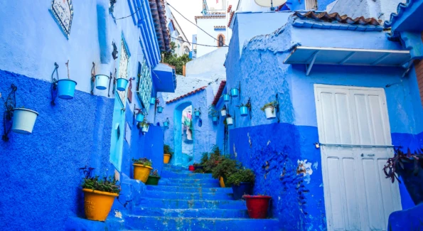 Chefchaouen, the Blue City.