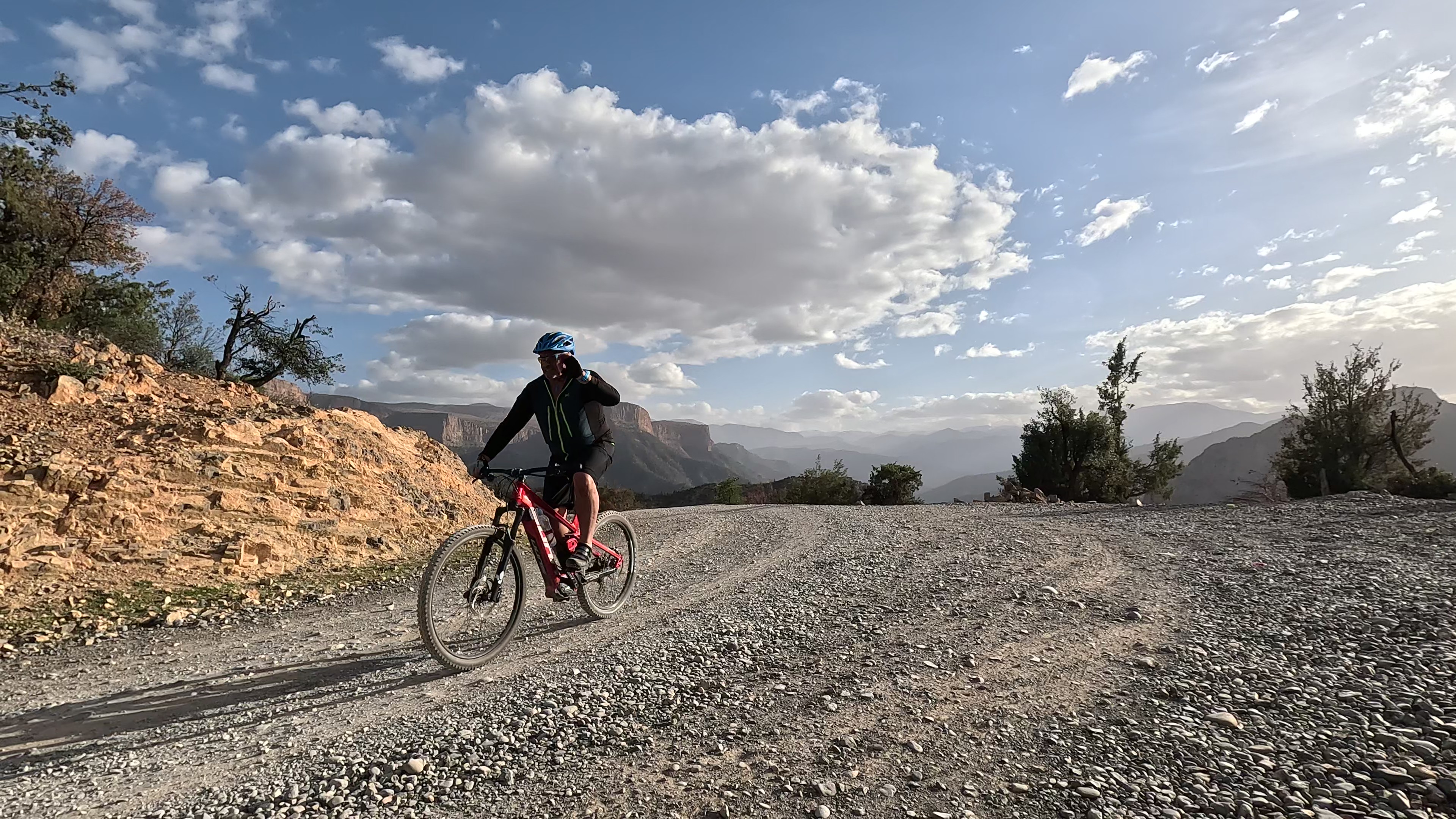 Another great area for mountain biking is the Atlantic coastline of Morocco