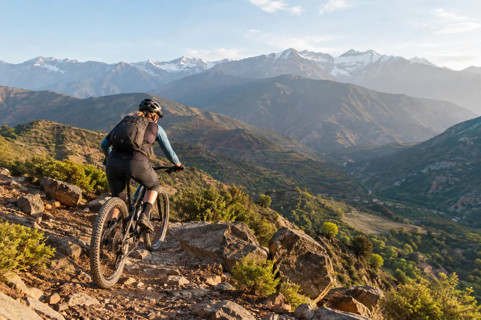 Mountain landscapes, features and outdoor activities