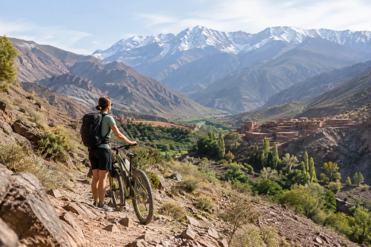 Morocco hiking trips across the Atlas and Sahara
