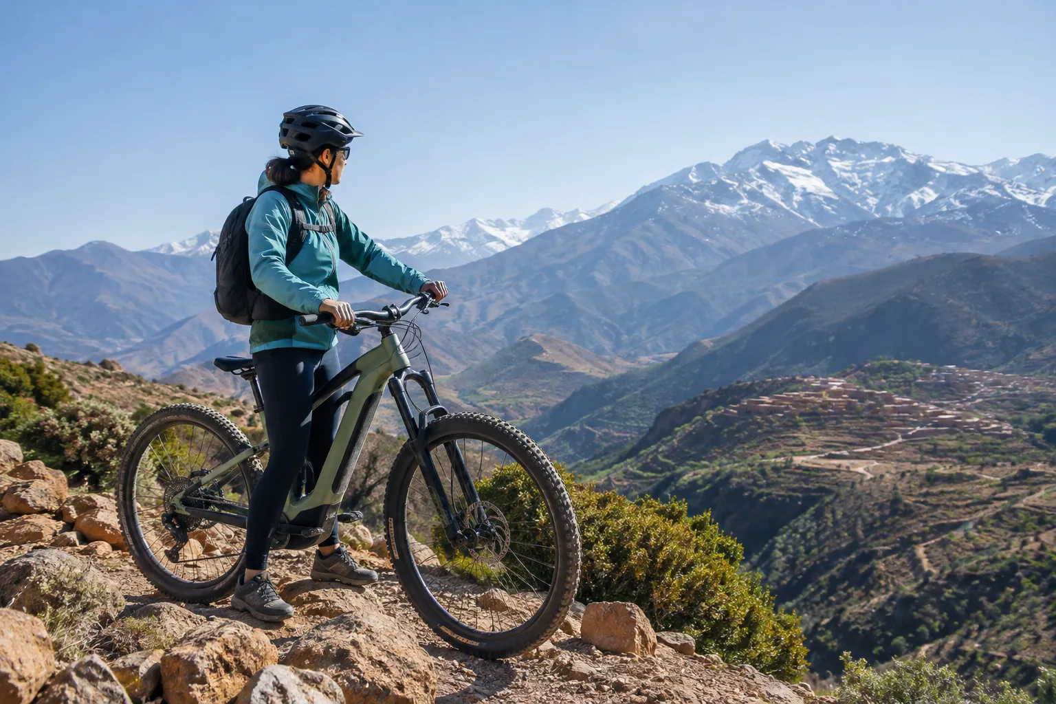 E-bike adventures through Morocco’s mountain landscapes